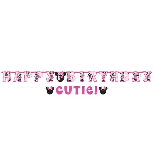 Minnie Mouse Jumbo Birthday Banner